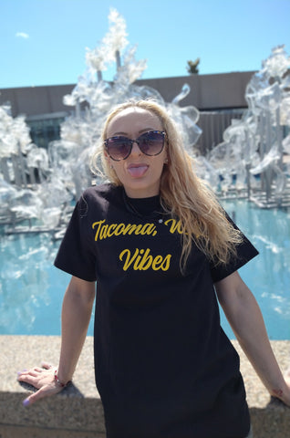 Champion Short Sleeve Tacoma, WA Vibes T-Shirt Unisex